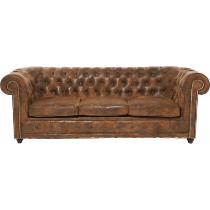 Canapé Oxford Vintage Rivet 3 places Kare Design