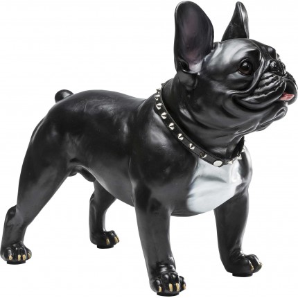 Déco bouledogue gangster noir Kare Design