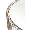 Tables basses Wire cuivre 2/set Kare Design