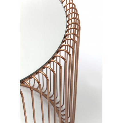 Tables d'appoint Wire cuivre 2/set Kare Design
