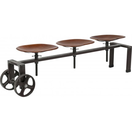 Banc en cuir Tractor Kare Design