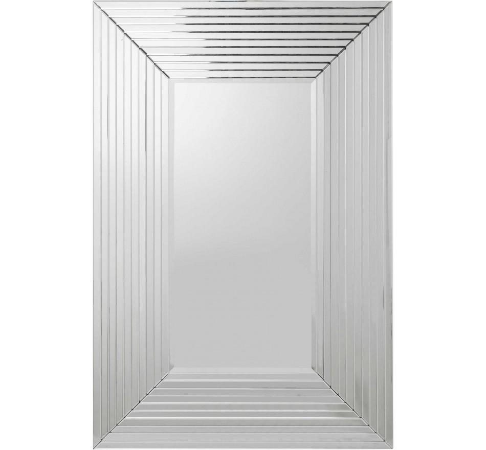 Miroir rectangulaire Argenté - Linea - Kare Design