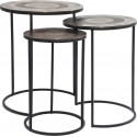 Tables d'appoint Marrakesh 3/set Kare Design