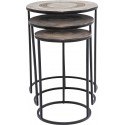 Tables d'appoint Marrakesh 3/set Kare Design