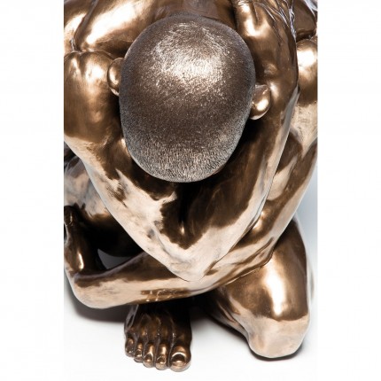 Déco Nude Man Hug bronze Kare Design