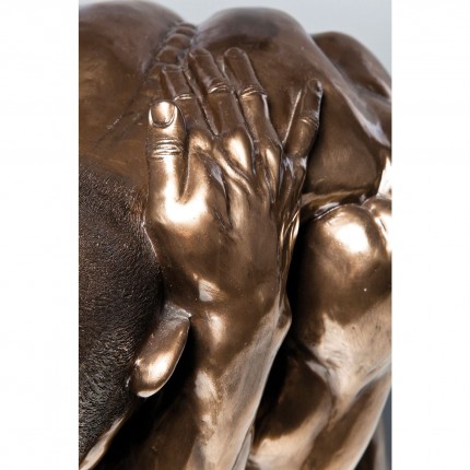 Deco Nude Man Hug bronze Kare Design