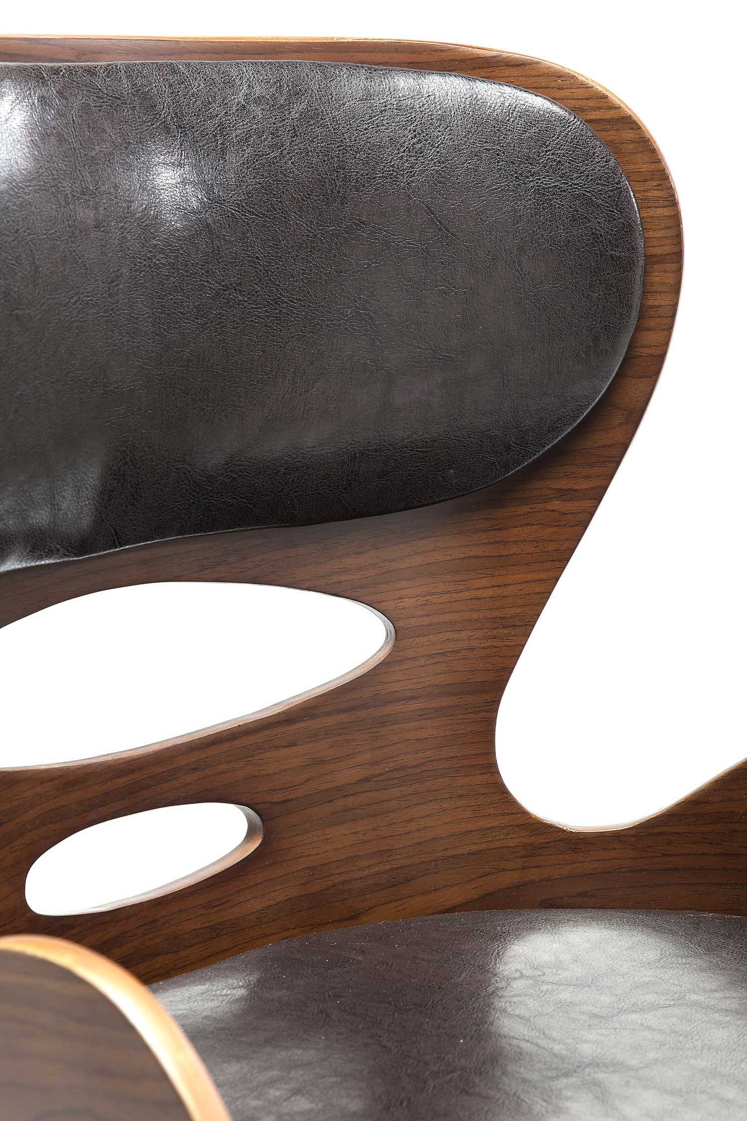 Chaise East Side bois Kare Design