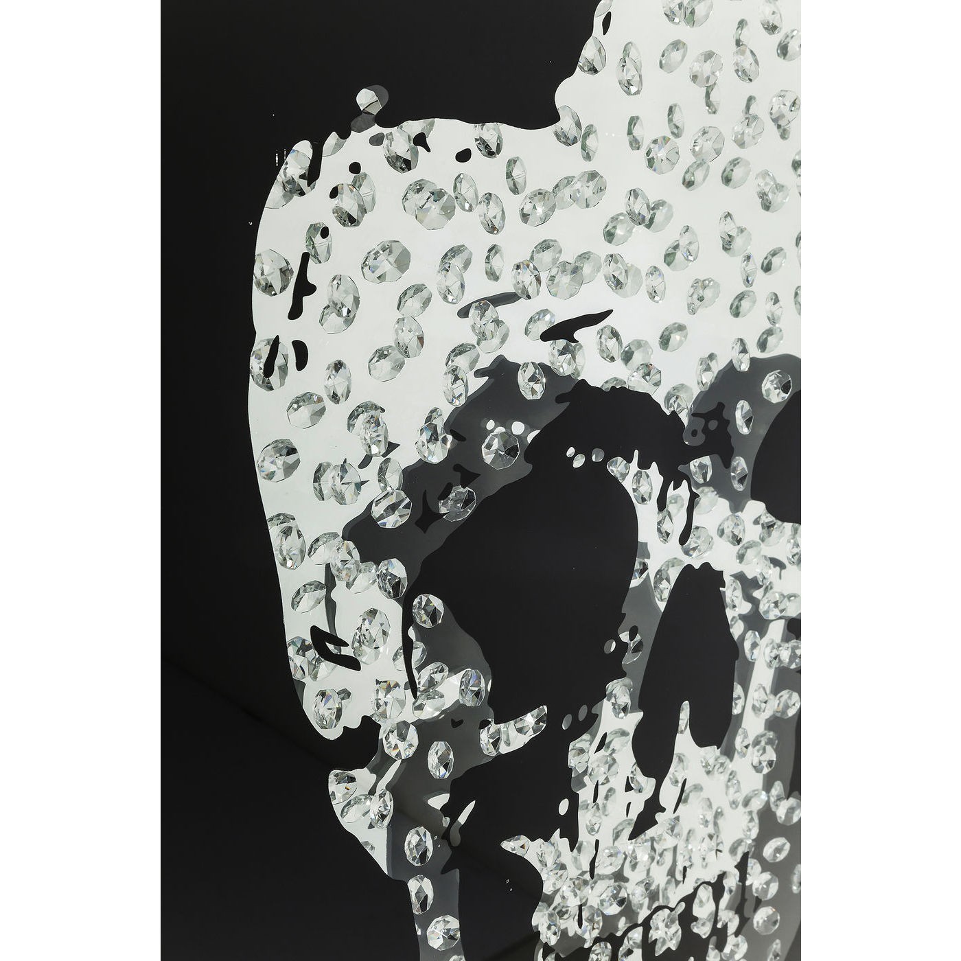 Tableau Skull Rockstar by Geiss 80x80cm Kare Design