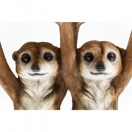 Table d'appoint Animal suricates Kare Design