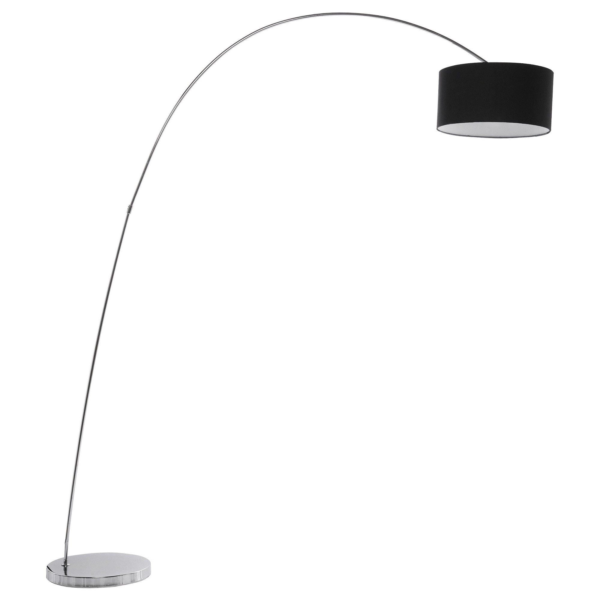 Lampadaire Gooseneck 205cm noir Kare Design