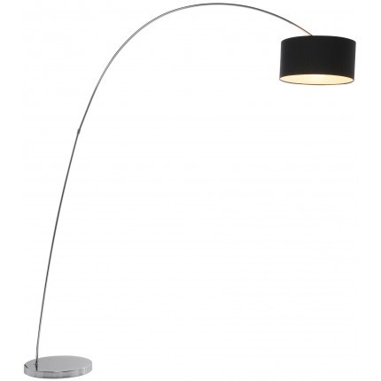 Lampadaire Gooseneck 205cm noir Kare Design