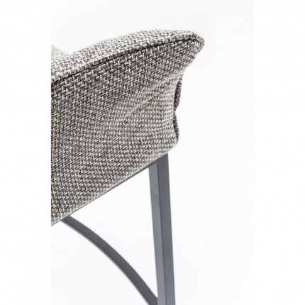 Tabouret de bar Thinktank Quattro gris Kare Design