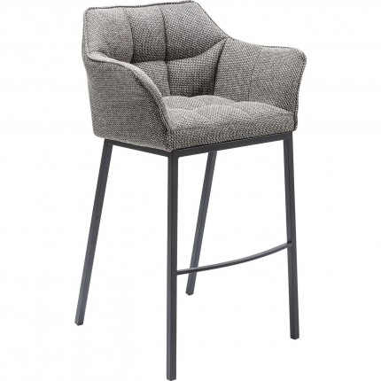 Tabouret de bar Thinktank Quattro gris Kare Design