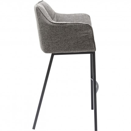 Tabouret de bar Thinktank Quattro gris Kare Design