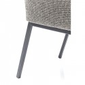 Chaise avec accoudoirs Thinktank grise Kare Design