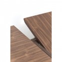 Table à rallonges Benvenuto noyer Kare Design