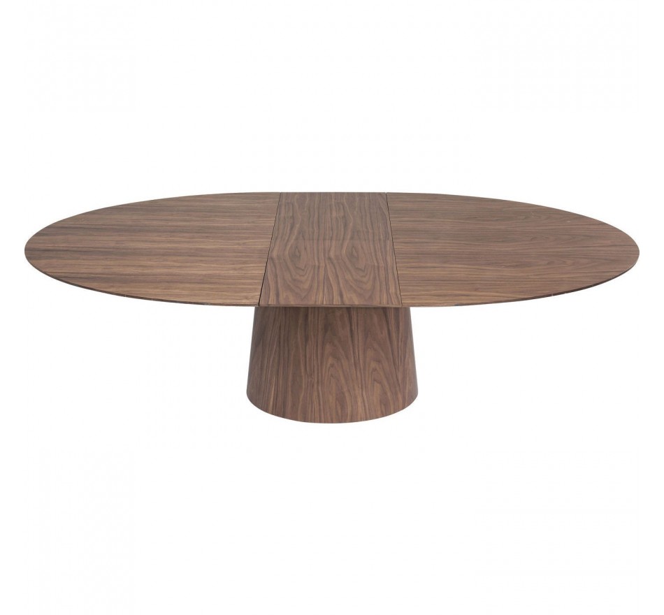 Extension Table Benvenuto oval walnut Kare Design Extension Table Benvenuto oval walnut Kare Design