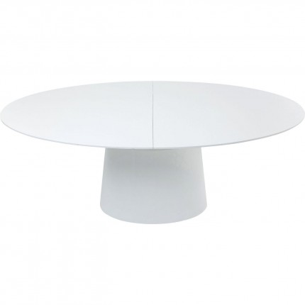 Table à rallonge Benvenuto blanche Kare Design