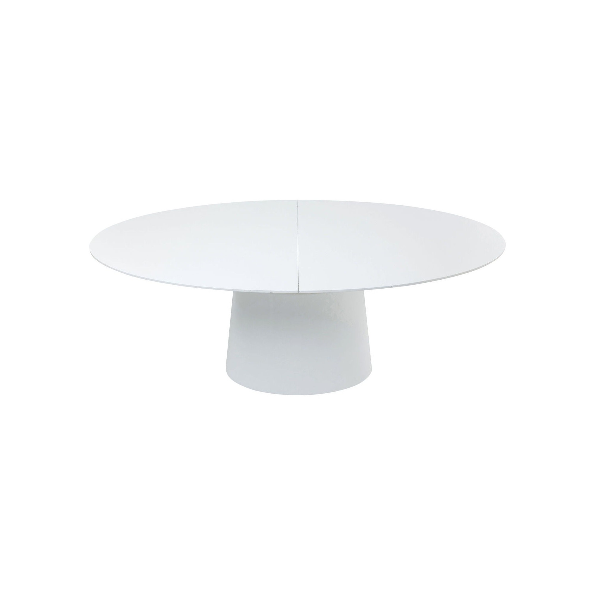 Table à rallonges Benvenuto blanche Kare Design