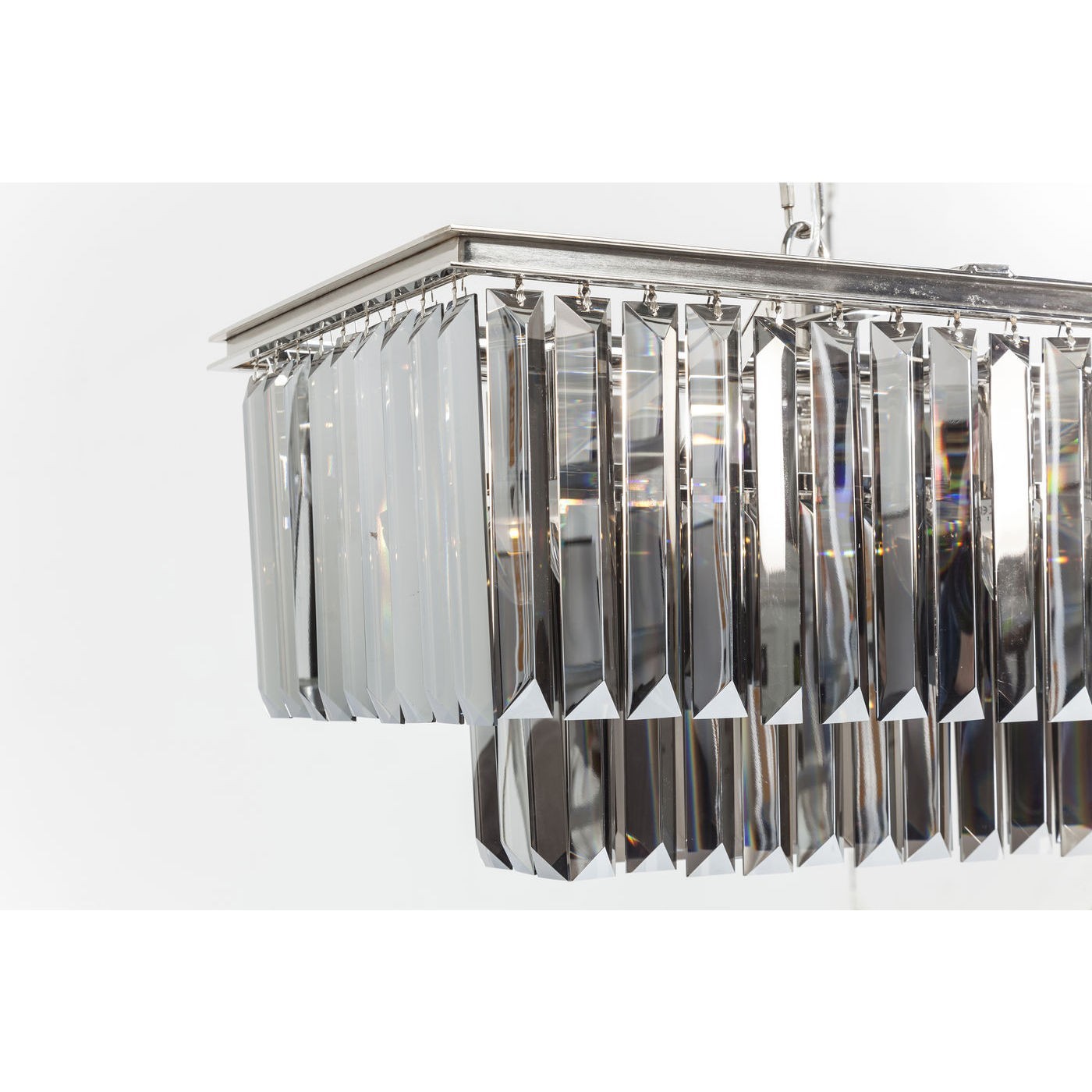 Lustre Smoky Lounge rectangulaire Kare Design