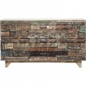Buffet Shanti Puzzle 2 portes, 3 tiroirs Kare Design