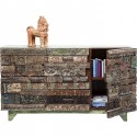 Buffet Shanti Puzzle 2 portes, 3 tiroirs Kare Design
