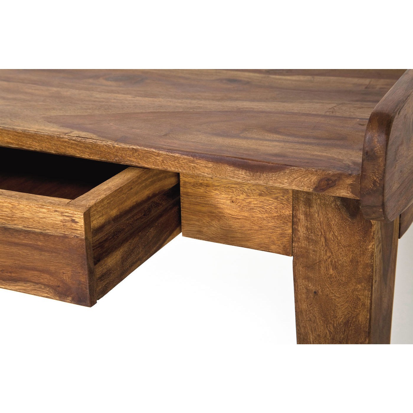 Bureau en bois secrétaire Authentico 118x70cm Kare Design