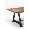 Table Bois Massif Railway 210x100 Kare Design