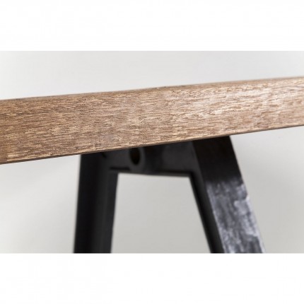 Table Bois Massif Railway 210x100 Kare Design