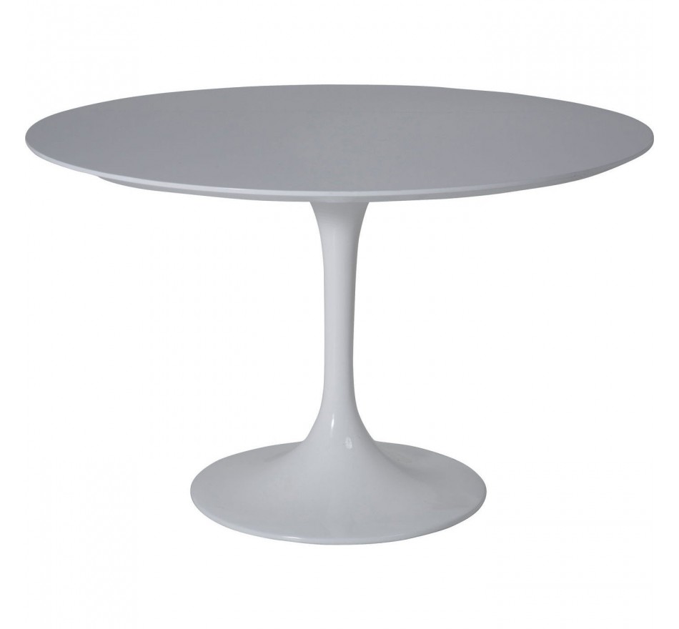 Table Invitation blanche 120cm Kare Design