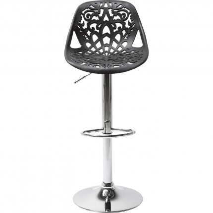 Tabouret de Bar Ornament noir Kare Design 