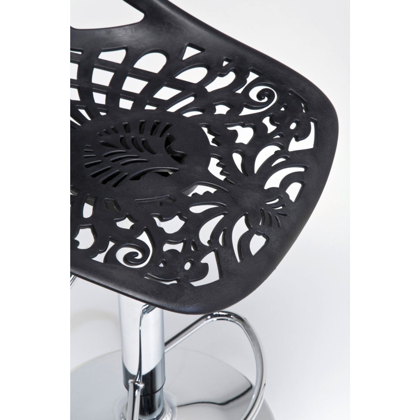 Tabouret de bar Ornament noir Kare Design