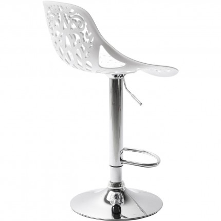 Tabouret de bar Ornament blanc Kare Design