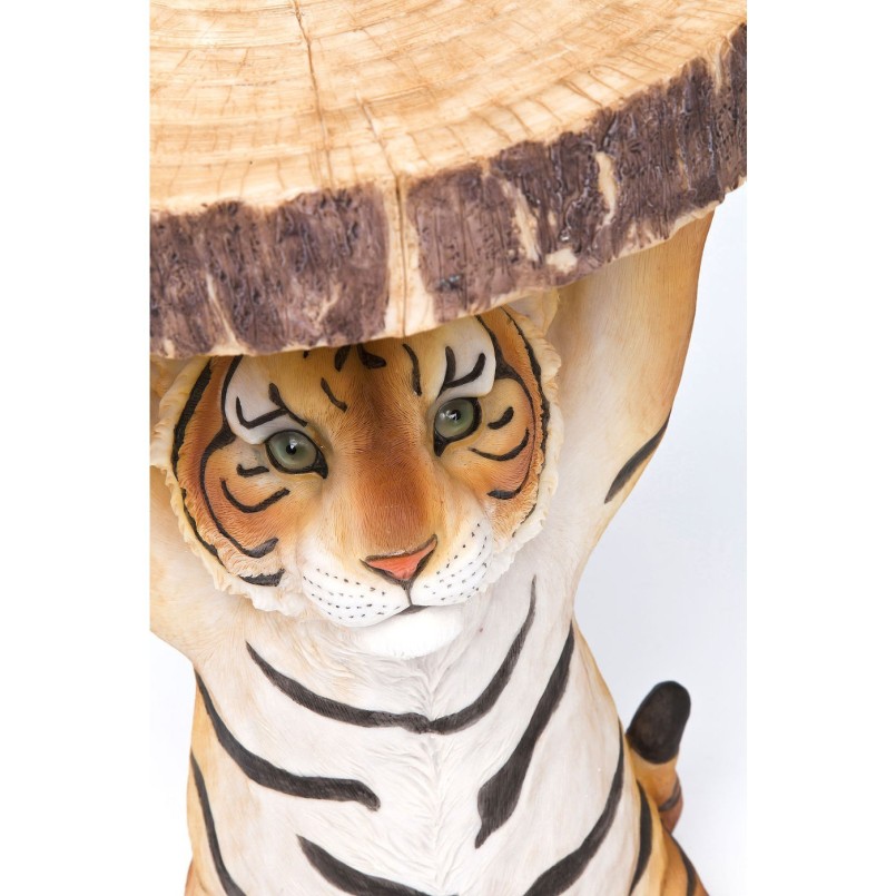 Side Table Animal Tiger Ø35cm Kare Design