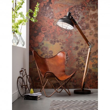 Fauteuil Butterfly Marron Kare Design