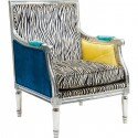 Fauteuil Design Regency Zebra Kare Design