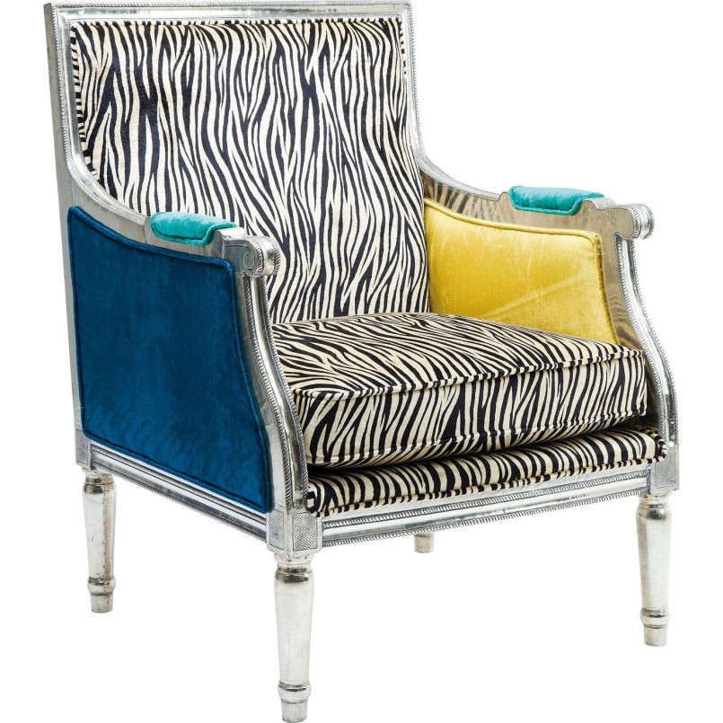 Fauteuil Design Regency Zebra Kare Design