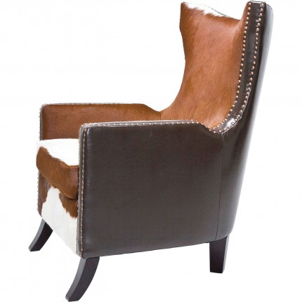 Fauteuil à oreilles Denver Cow Kare Design