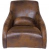 Fauteuil à bascule Swing Ritmo Vintage marron Kare Design