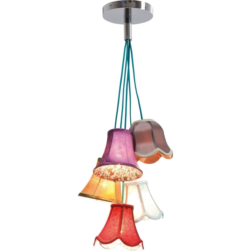 Pendant Lamp Saloon Flowers 5 Kare Design