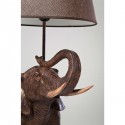 Lampe de table Éléphant marron Kare Design