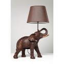 Lampe de table Éléphant marron Kare Design