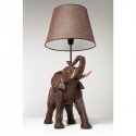 Lampe de table Éléphant marron Kare Design