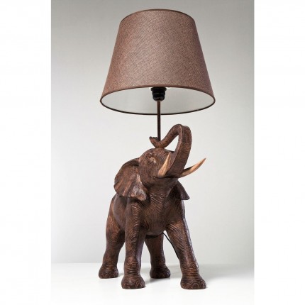 Lampe Éléphant marron Kare Design