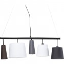 Suspension Parecchi noire 100cm Kare Design