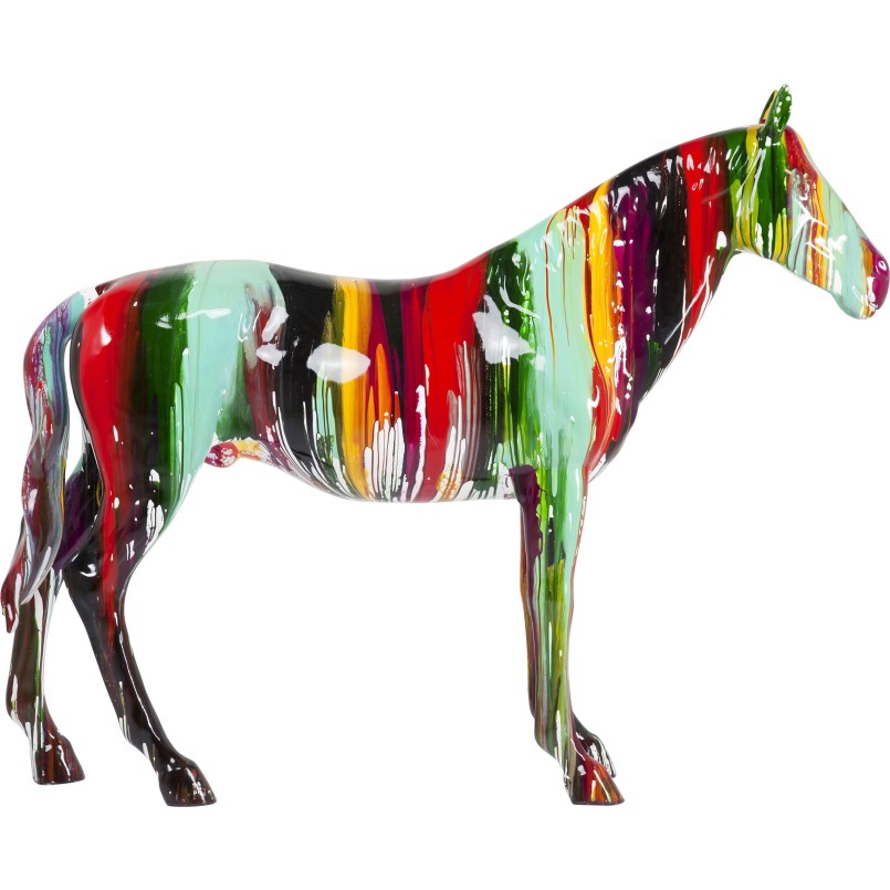 Déco cheval multicolore XXL Kare Design 