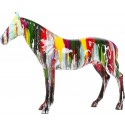Déco cheval multicolore XXL Kare Design