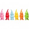 Déco nains multicolores set de 6 Kare design