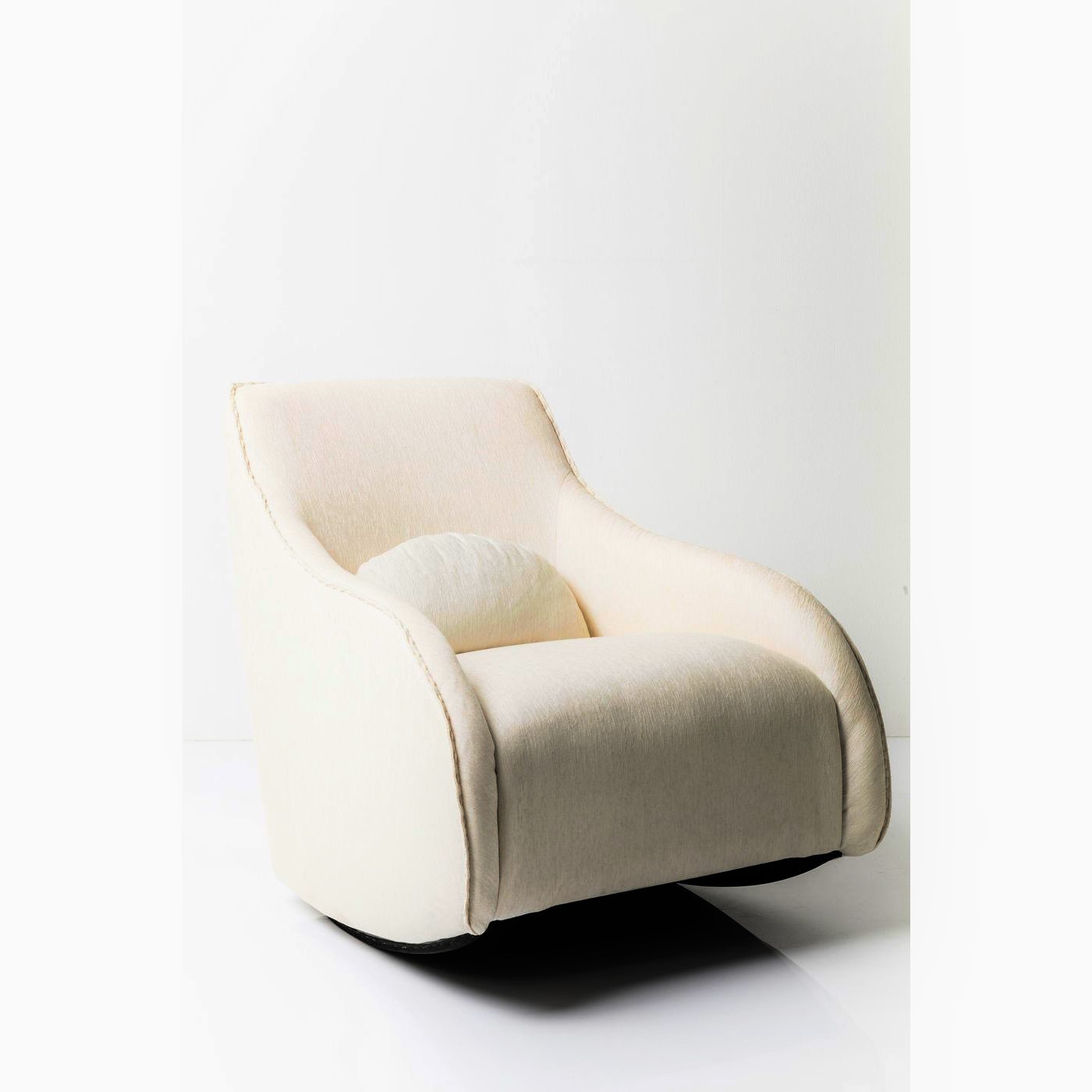 Fauteuil à bascule Swing Ritmo Esparta écru Kare Design