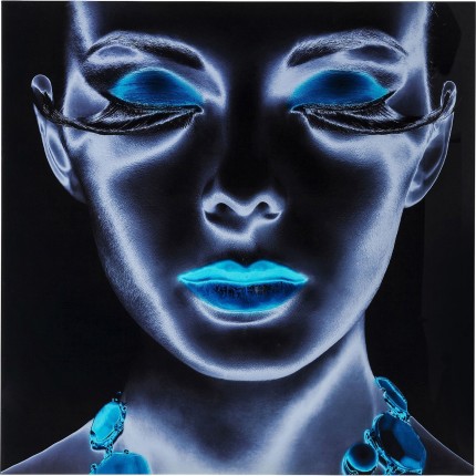 Tableau en verre Diva 120x120 cm Kare Design